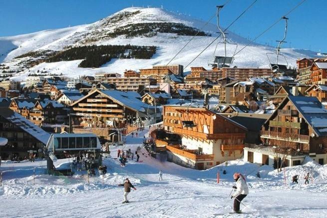 Studio Au Pied Des Montagnes Le Bourg-d'Oisans Luaran gambar